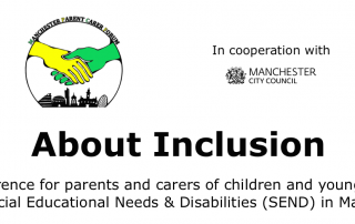 Header/ Featured image for the "About Inclusion" MPCF and MCC joint event, showing a short snippet about the event + MPCF's and MCC's logos