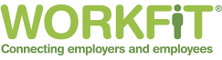 logo of Down Syndrome Association's WorkFit programme