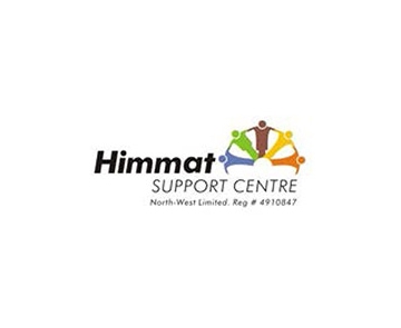 Image is the logo for the Himmat Support Centre