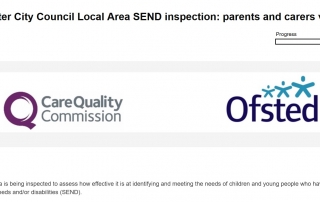 A screenshot of the top section of the Manchester City Council Local Area SEND Inspection Survey