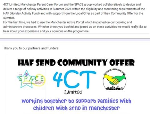 Parent/Carer Survey for HAF SEND Community Offer – Summer 2024