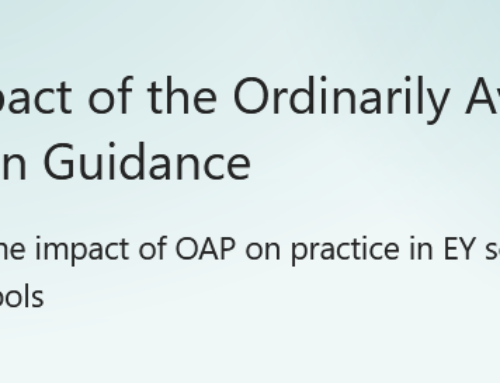 The Impact of the Ordinarily Available Provision Guidance