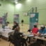 The photo shows various support organisations' / services' tables at the Local Offer Drop-in @ Moss SIde Powerhouse back in 10 September 2025.