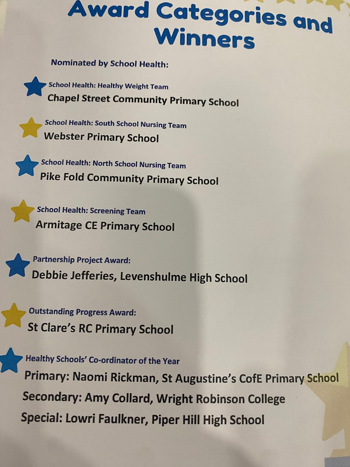 Positive News from Levenshulme High School